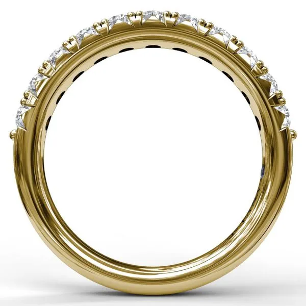 Ladies .66ctw Wedding band in 14k yellow Image 2 Bryan Jewelry Prattville, AL