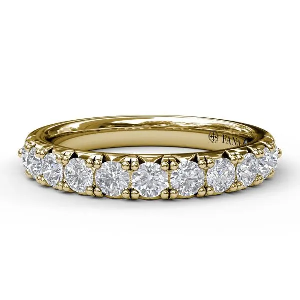 Ladies .66ctw Wedding band in 14k yellow Bryan Jewelry Prattville, AL