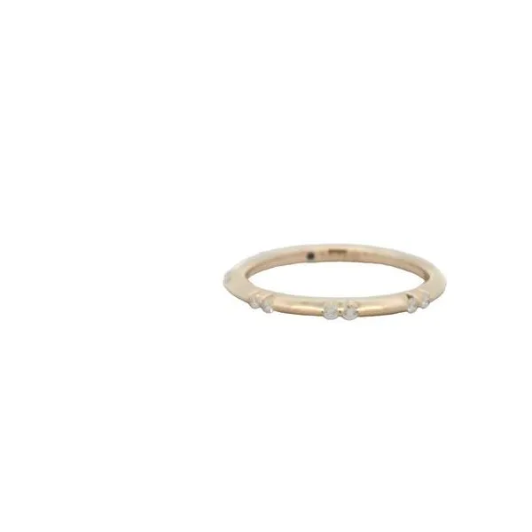 Diamond band in 14k yellow Image 3 Bryan Jewelry Prattville, AL