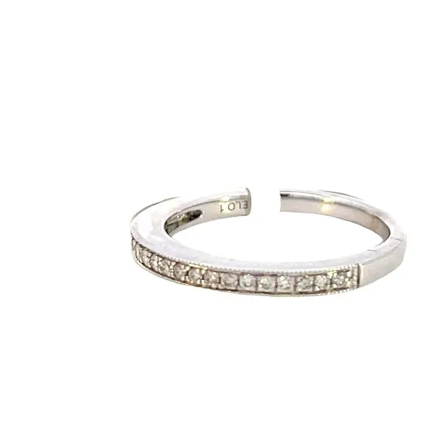 .18ctw Diamond band in 14k white gold Image 2 Bryan Jewelry Prattville, AL
