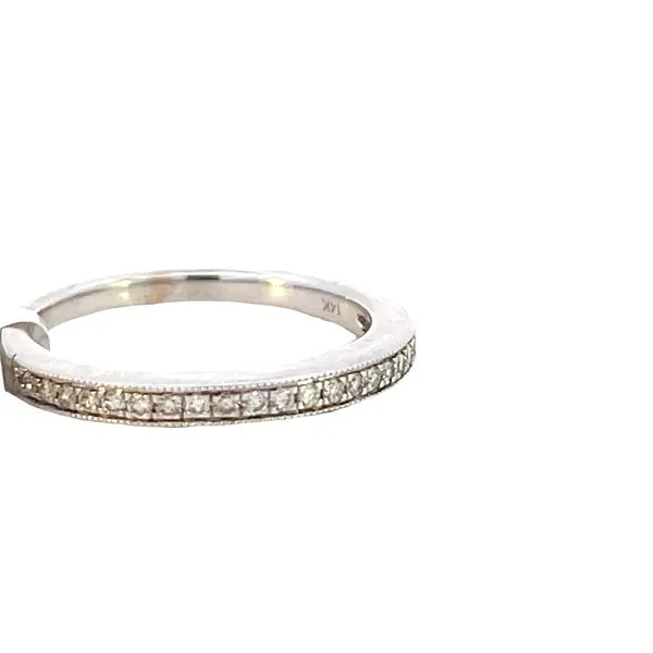 .18ctw Diamond band in 14k white gold Image 4 Bryan Jewelry Prattville, AL