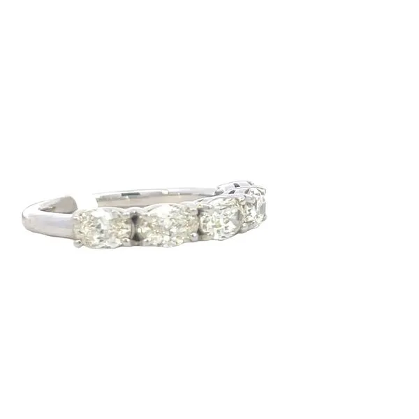 5 Stone Diamond Band in 14kw Image 2 Bryan Jewelry Prattville, AL