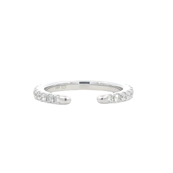 Open Shank Wedding Band-1/2ctw-14kw Bryan Jewelry Prattville, AL