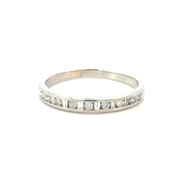 Previously Loved Alternating Baguette & Round Diamond Band Bryan Jewelry Prattville, AL