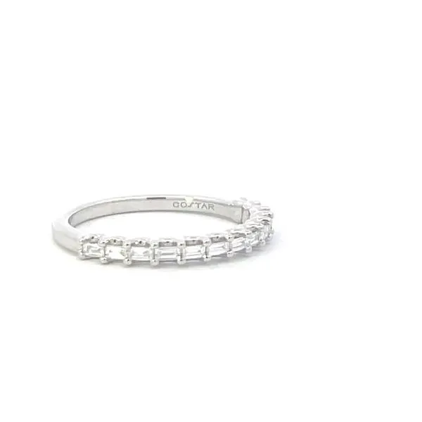 14kw .25ctw Floating Diamond band Image 5 Bryan Jewelry Prattville, AL