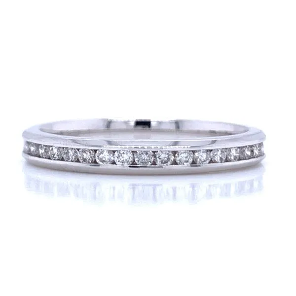 Channel Set Diamond Wedding Band-1/4ctw-14kw Bryan Jewelry Prattville, AL