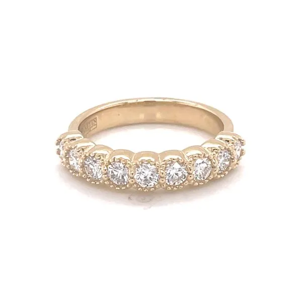 14ky Nine diamond Band-1ctw Image 2 Bryan Jewelry Prattville, AL