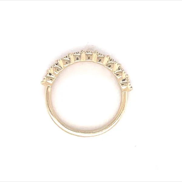 14ky Nine diamond Band-1ctw Image 4 Bryan Jewelry Prattville, AL