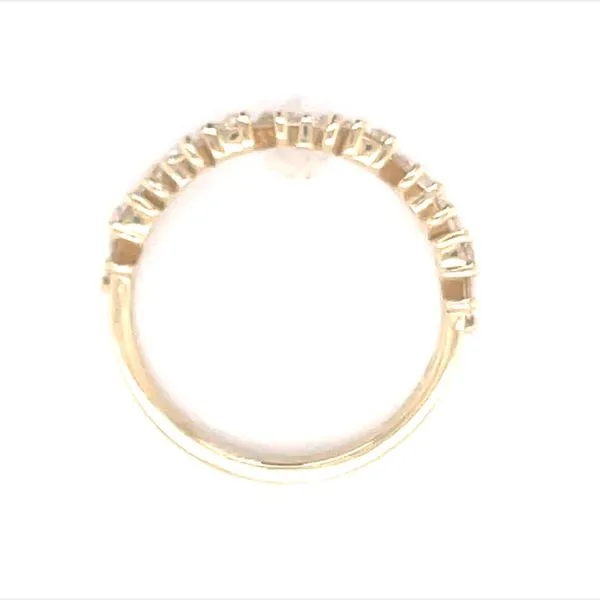 Scattered Sparkles Band in 14ky Image 3 Bryan Jewelry Prattville, AL
