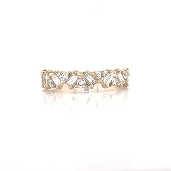 Scattered Sparkles Band in 14ky Bryan Jewelry Prattville, AL