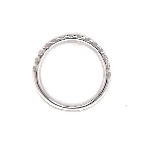 1ctw Diamond Wedding Band in 14kw Image 3 Bryan Jewelry Prattville, AL