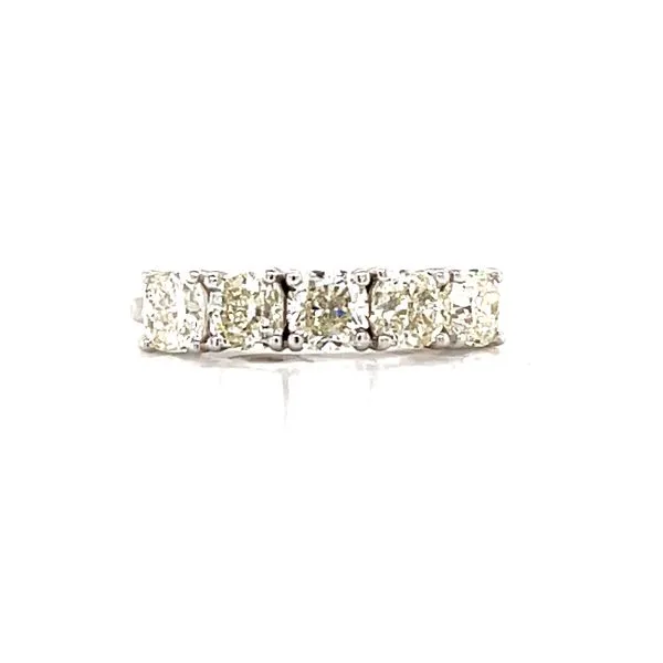 Five Diamond Cushion Cut Band Image 3 Bryan Jewelry Prattville, AL