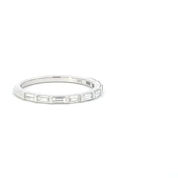 Floating Diamond Band Image 5 Bryan Jewelry Prattville, AL