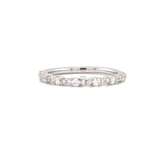 1/3ctw Diamond Wedding Band in 14k white gold Image 2 Bryan Jewelry Prattville, AL