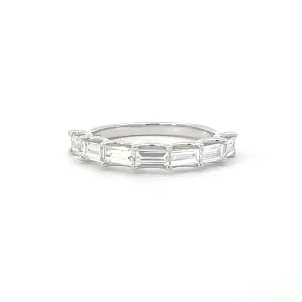 14kw 1/2ctw Floating Diamond Band-Baguettes Bryan Jewelry Prattville, AL