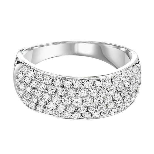 Pave' Diamond Band Image 2 Bryan Jewelry Prattville, AL