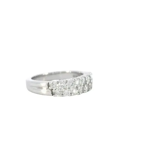 Double Row Diamond Band Image 3 Bryan Jewelry Prattville, AL