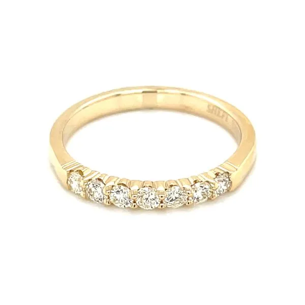 7 Diamond Shared Prong Band 1/3ctw 14ky Image 3 Bryan Jewelry Prattville, AL