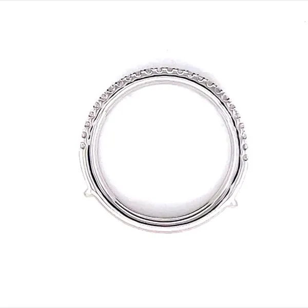 Diamond ring guard in 14kw Image 4 Bryan Jewelry Prattville, AL