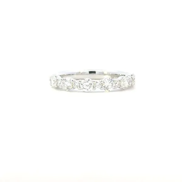 Stackable 13 diamond band in 14k white gold Bryan Jewelry Prattville, AL