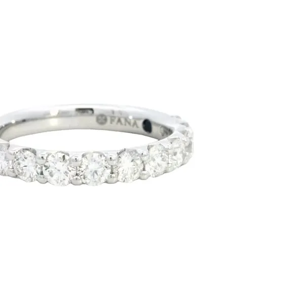 Shared Prong 10 Stone Anniversary Band-1ctw-14kw Image 3 Bryan Jewelry Prattville, AL