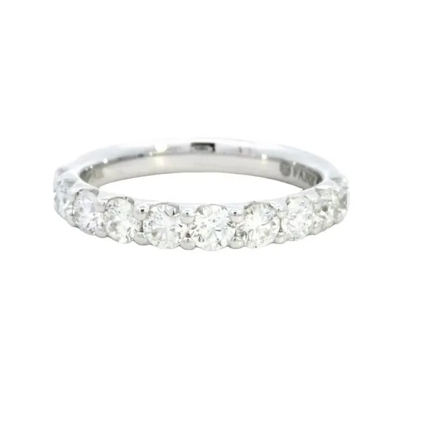 Shared Prong 10 Stone Anniversary Band-1ctw-14kw Bryan Jewelry Prattville, AL