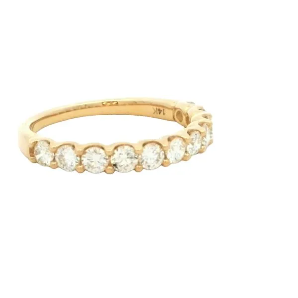 U Shaped Shared Prong Anniversary Band Image 4 Bryan Jewelry Prattville, AL