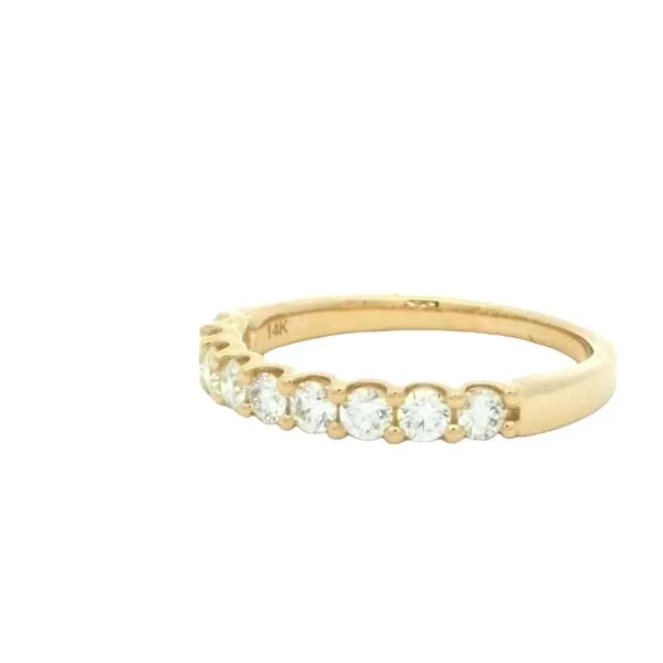 U Shaped Shared Prong Anniversary Band Image 2 Bryan Jewelry Prattville, AL