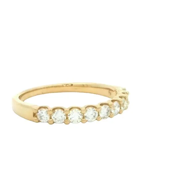 U Shaped Shared Prong Anniversary Band Image 3 Bryan Jewelry Prattville, AL