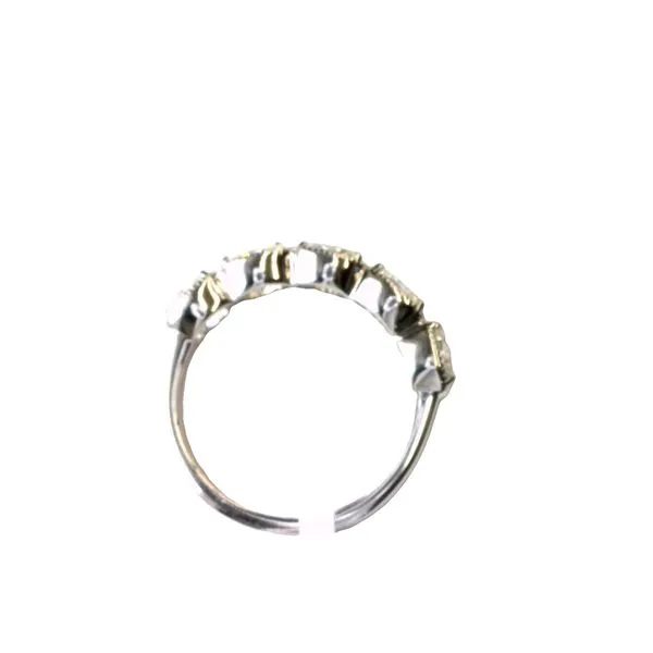 Brilliance in Balance, 5 Stone Oval Diamond Band in 14kw Image 5 Bryan Jewelry Prattville, AL