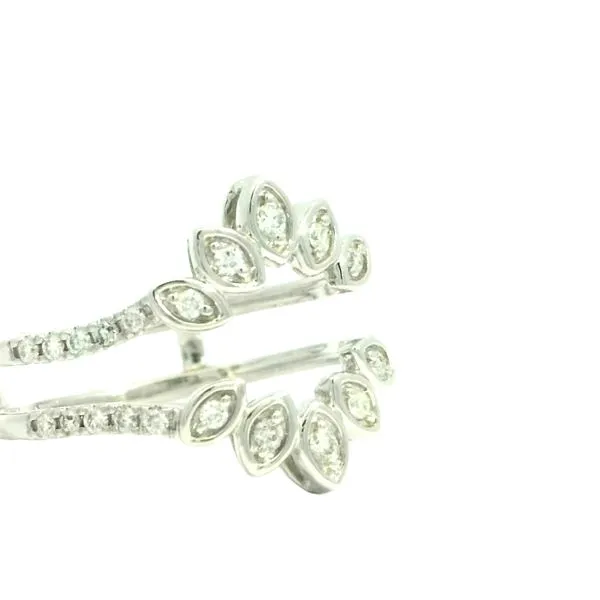 Framed in Sparkle<br> Diamond Ring Guard in 14kw Image 4 Bryan Jewelry Prattville, AL