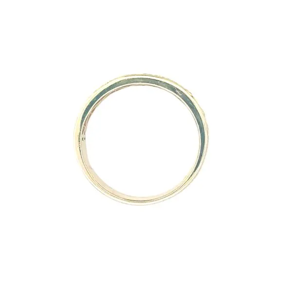 Playful Sparkle, Bold Gold, Diamond Confetti Band in 14ky Image 3 Bryan Jewelry Prattville, AL