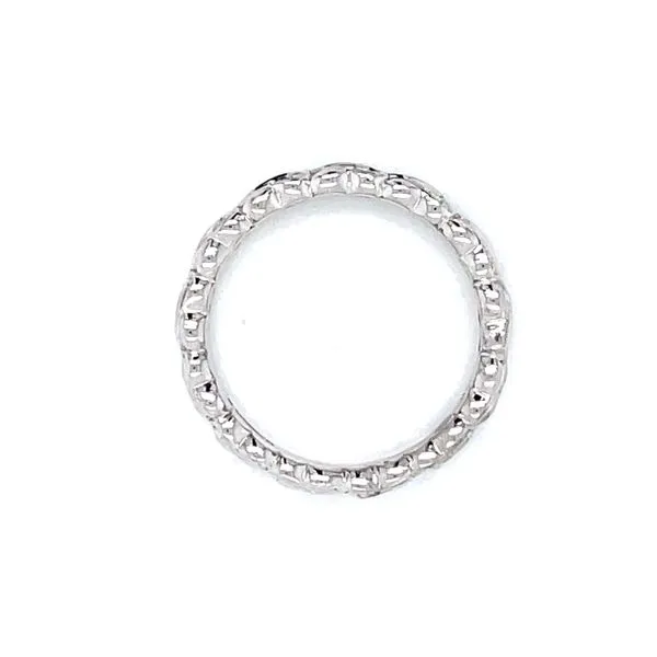 Cascading Alternating Pave Diamond Band Image 3 Bryan Jewelry Prattville, AL