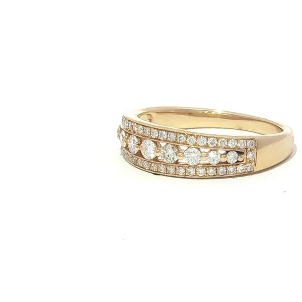Dazzling Balance Diamond Band in 14ky Image 4 Bryan Jewelry Prattville, AL