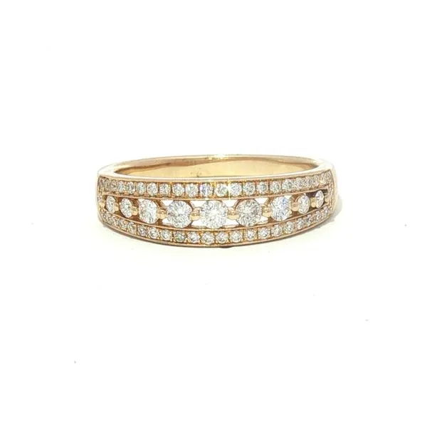 Dazzling Balance Diamond Band in 14ky Bryan Jewelry Prattville, AL