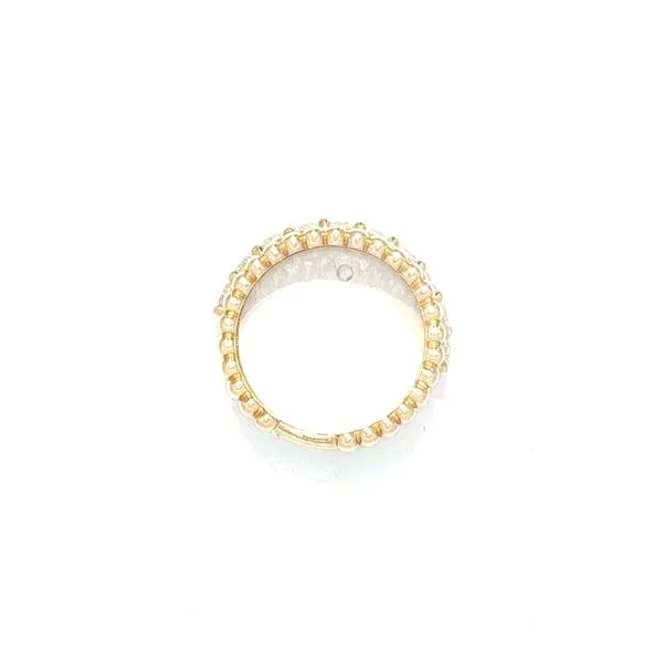 1.00ctw Diamond Beaded Band Image 4 Bryan Jewelry Prattville, AL