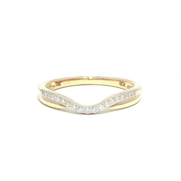 Curved Diamond Wedding band Bryan Jewelry Prattville, AL