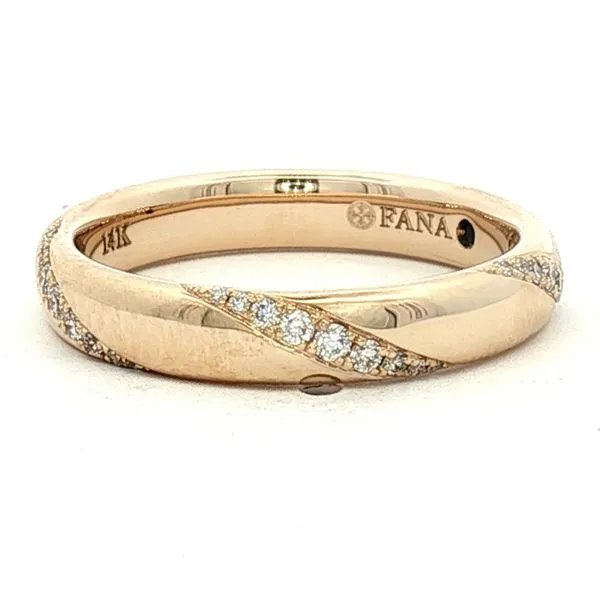 Radiant Ribbon of Romance- 14ky Diamond Wedding Band Bryan Jewelry Prattville, AL
