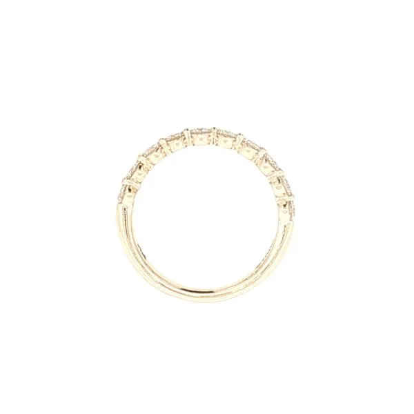 10 stone Shared prong Diamond Band in 14kw Image 4 Bryan Jewelry Prattville, AL