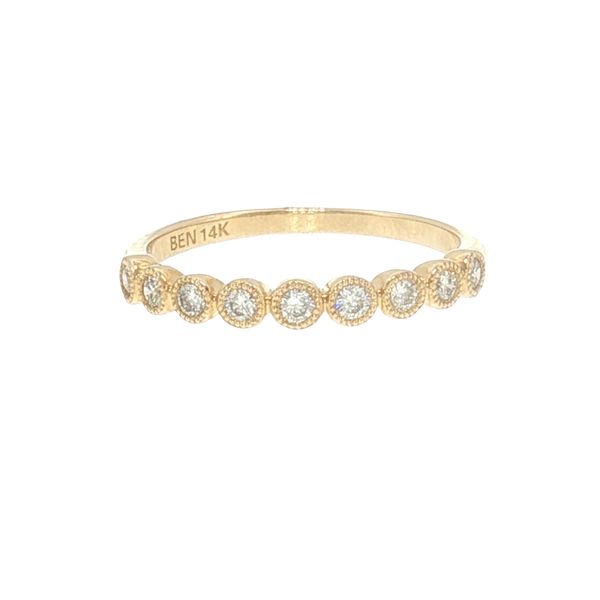 A circle of brilliance, refined in gold Bryan Jewelry Prattville, AL