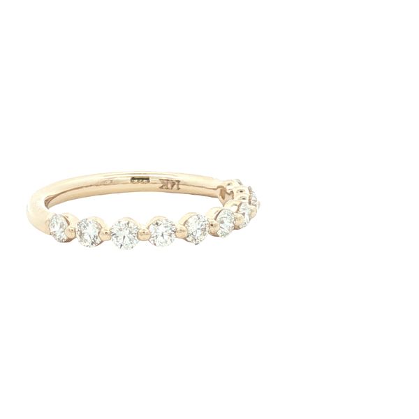 10 stone Shared prong Diamond Band in 14kw Image 2 Bryan Jewelry Prattville, AL