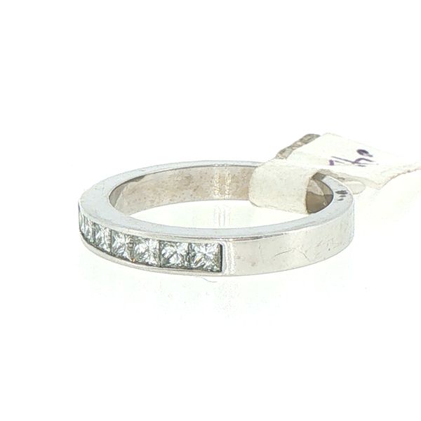 Estate Princess Cut Diamond Band Image 3 Bryan Jewelry Prattville, AL