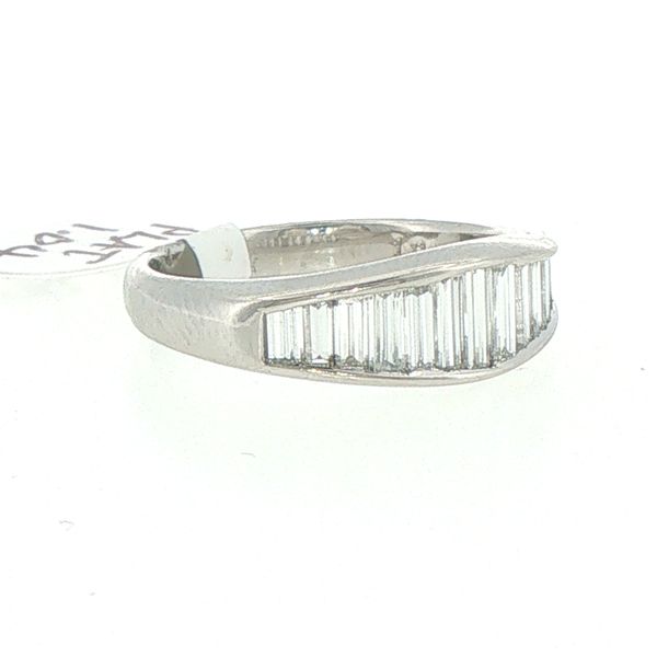 Estate Baguette Diamond Band Image 2 Bryan Jewelry Prattville, AL