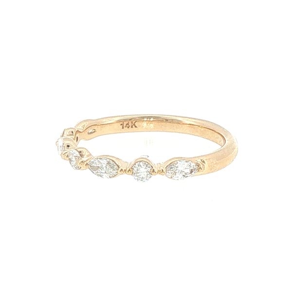 Alternating Diamond Beauty Band Image 4 Bryan Jewelry Prattville, AL