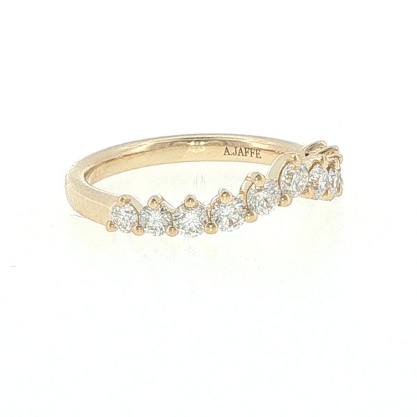 Statement Sparkle Diamond Chevron Band Image 3 Bryan Jewelry Prattville, AL