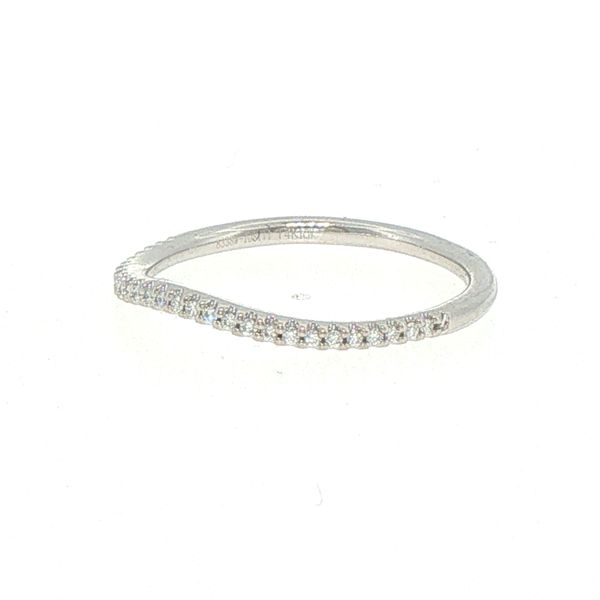 Graceful Curve Diamond Band Image 3 Bryan Jewelry Prattville, AL