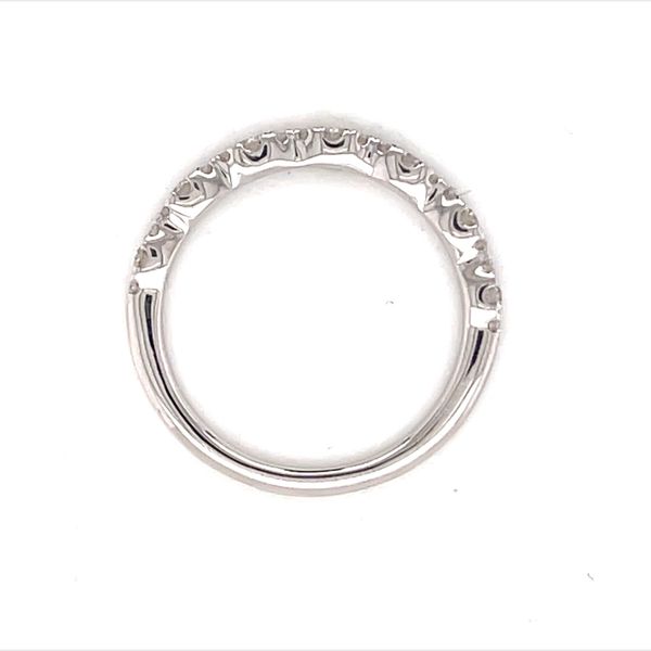 1/3ctw Diamond Wedding Band in 14k white gold Image 4 Bryan Jewelry Prattville, AL