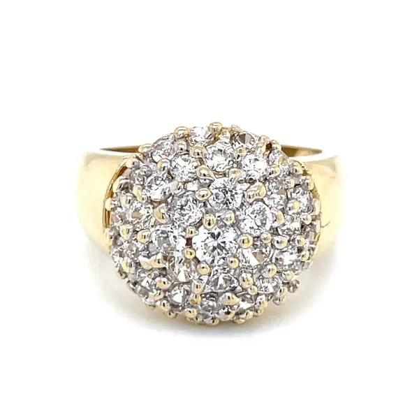 Domed Pave' Cluster Image 2 Bryan Jewelry Prattville, AL
