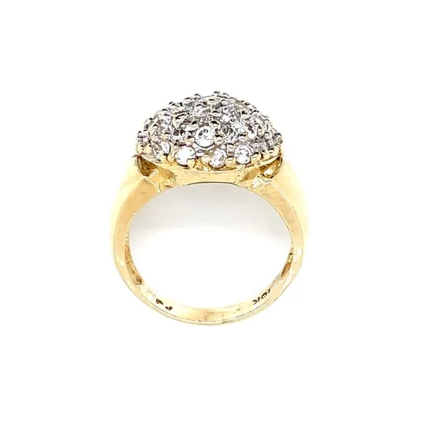 Domed Pave' Cluster Image 3 Bryan Jewelry Prattville, AL