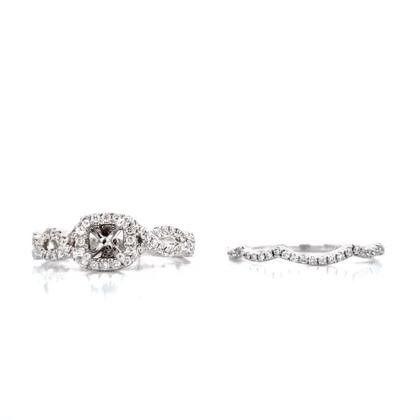 Shadow Diamond Wedding Band Image 4 Bryan Jewelry Prattville, AL
